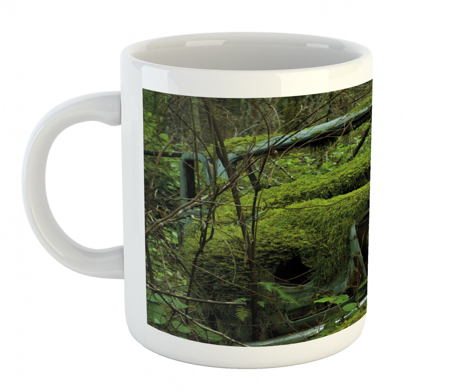 Ambesonne Vintage Home Ceramic Coffee Mug Cup for Water Tea Drinks, 11 oz - Picture 155 of 244