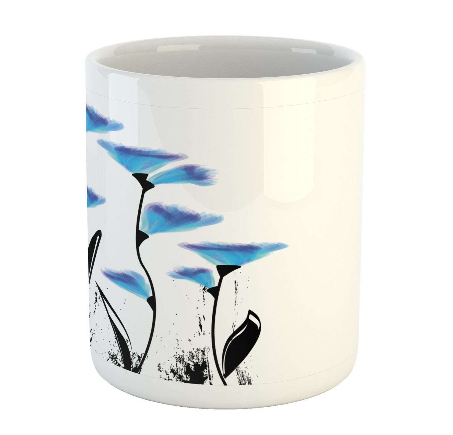 Foliage Floral Ceramic Coffee Mug Cup for Water Tea Drinks, 11 oz - Picture 97 of 236