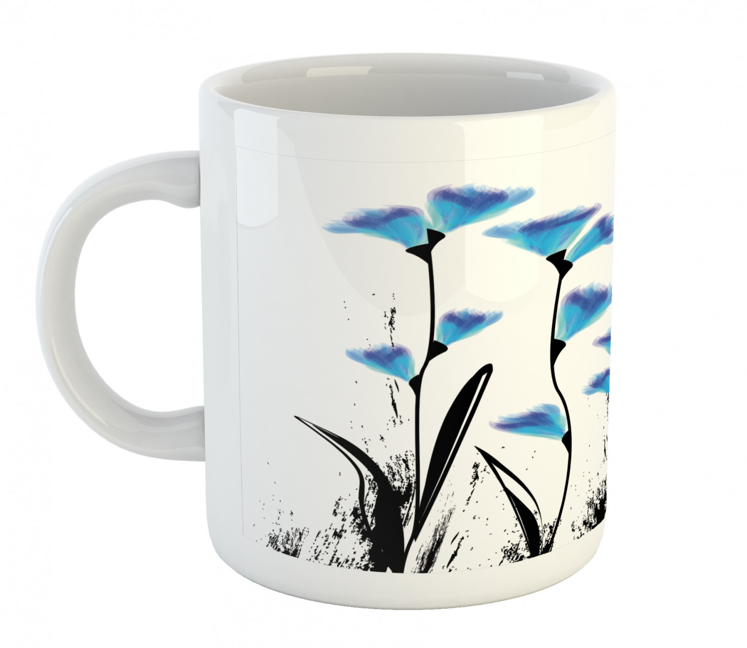 Foliage Floral Ceramic Coffee Mug Cup for Water Tea Drinks, 11 oz - Picture 99 of 236