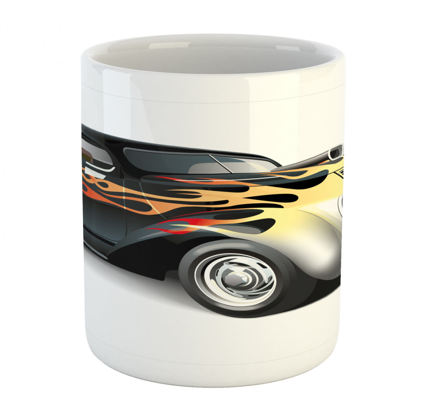Ambesonne Vintage Home Ceramic Coffee Mug Cup for Water Tea Drinks, 11 oz - Picture 177 of 244