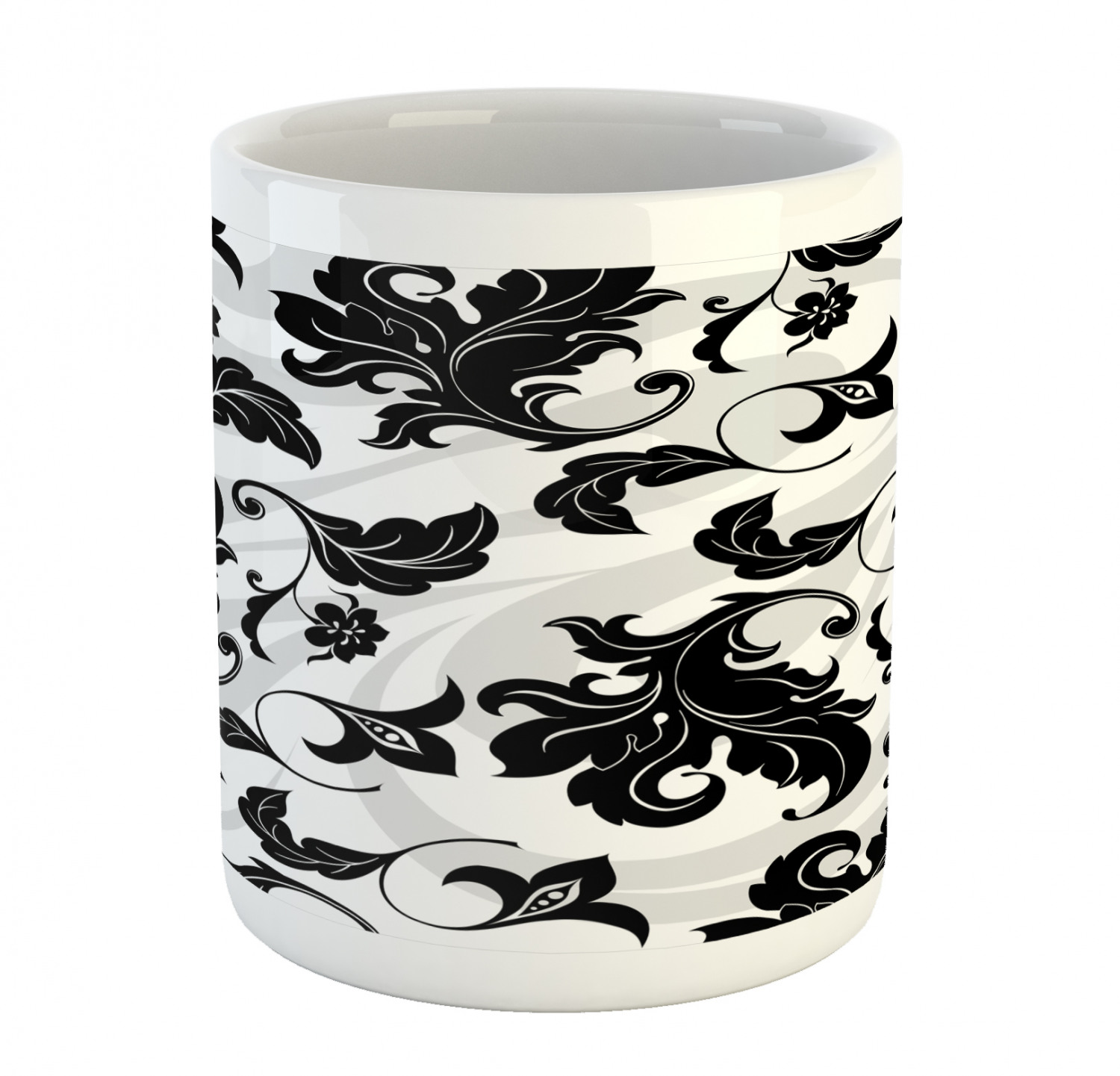 Foliage Floral Ceramic Coffee Mug Cup for Water Tea Drinks, 11 oz - Picture 13 of 236