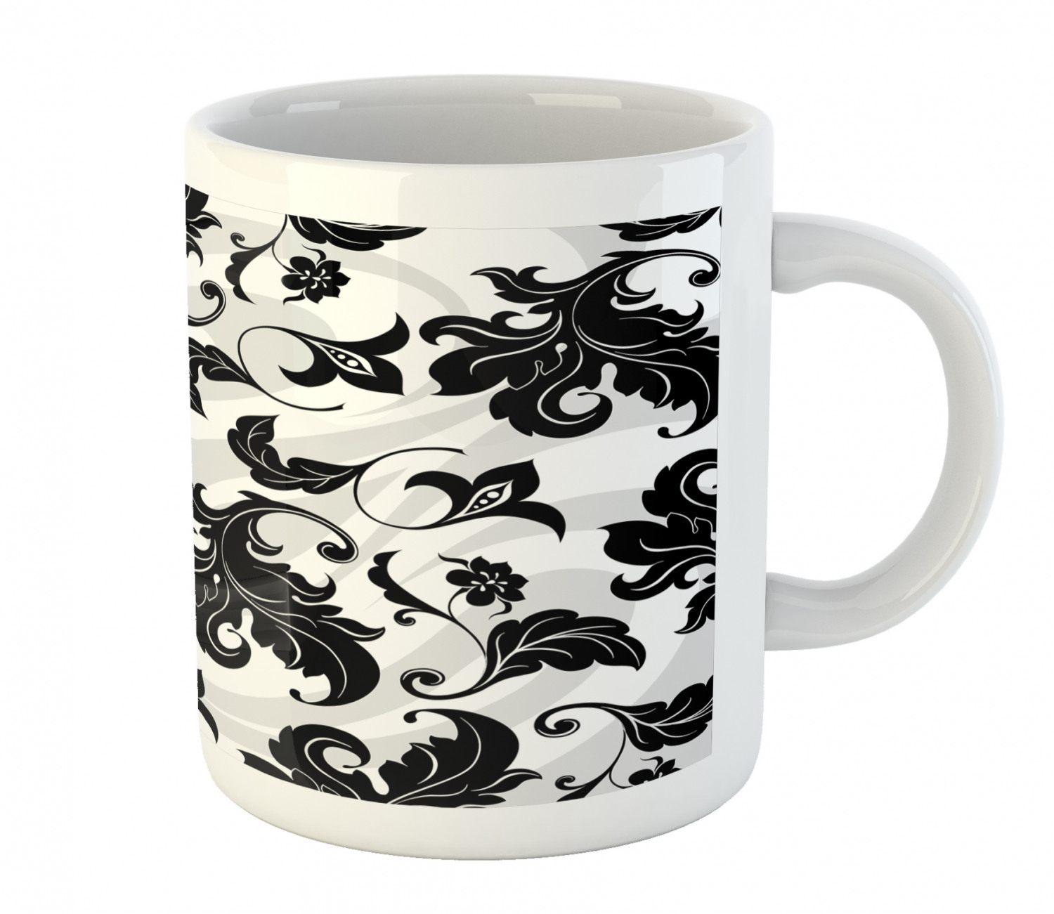 Foliage Floral Ceramic Coffee Mug Cup for Water Tea Drinks, 11 oz - Picture 14 of 236