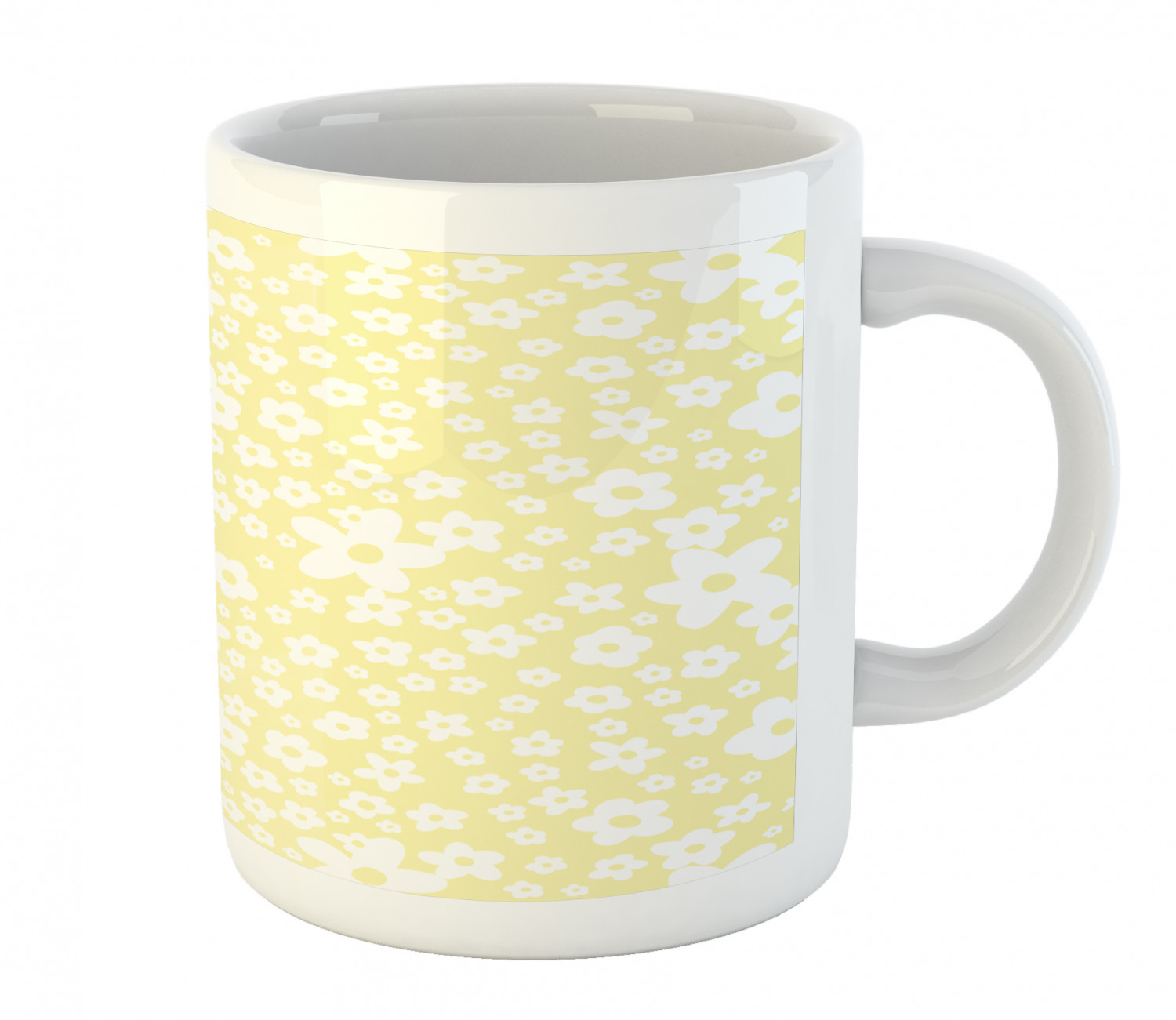 Foliage Floral Ceramic Coffee Mug Cup for Water Tea Drinks, 11 oz - Picture 170 of 236