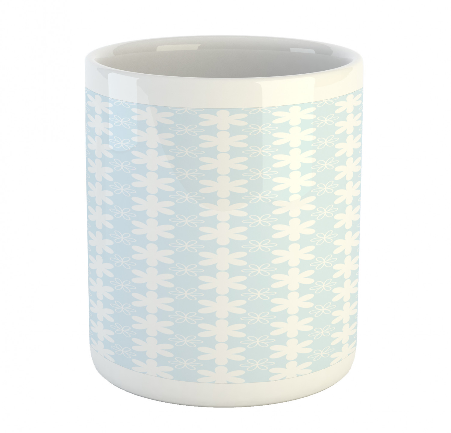 Foliage Floral Ceramic Coffee Mug Cup for Water Tea Drinks, 11 oz - Picture 189 of 236