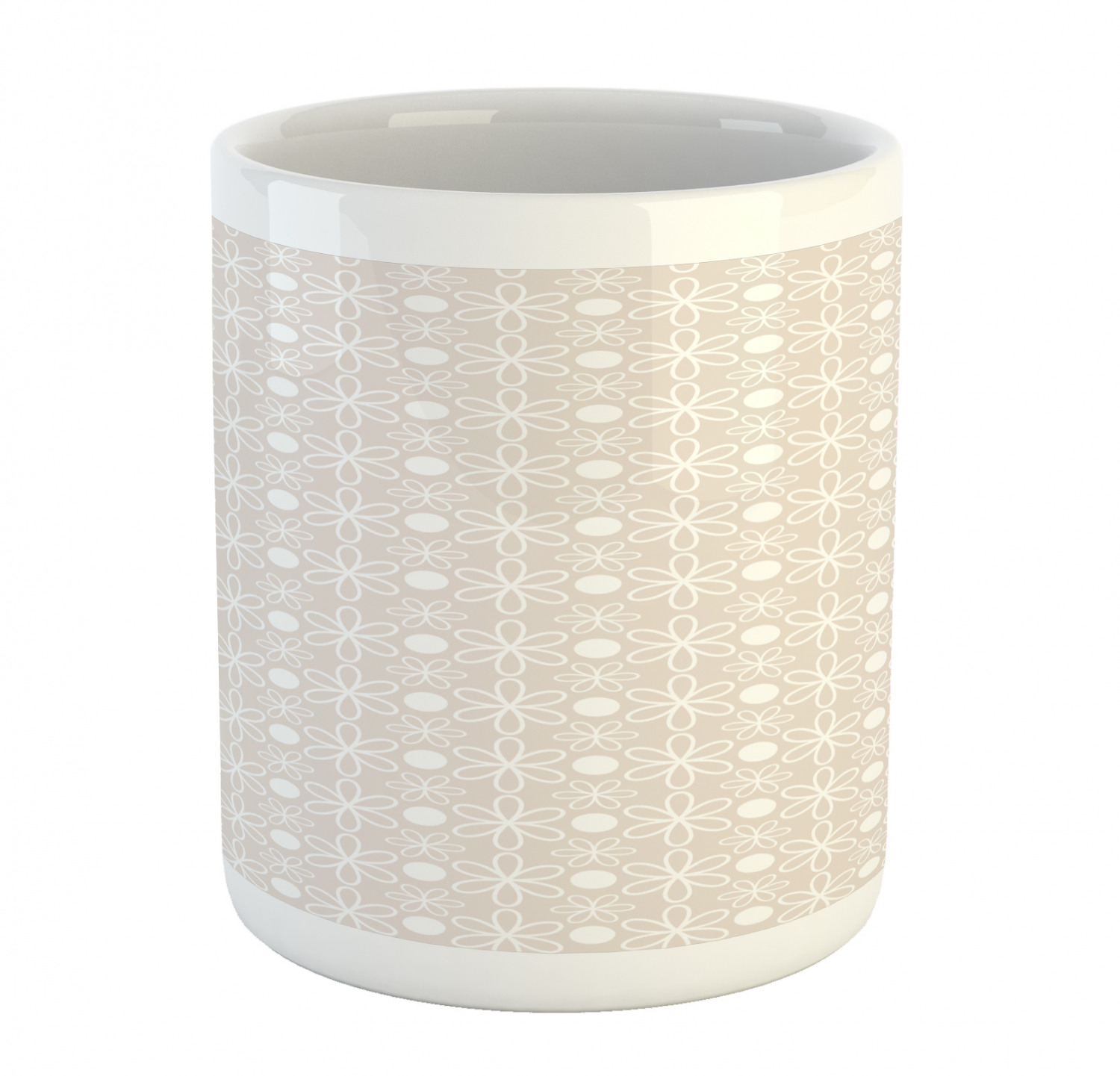 Foliage Floral Ceramic Coffee Mug Cup for Water Tea Drinks, 11 oz - Picture 125 of 236
