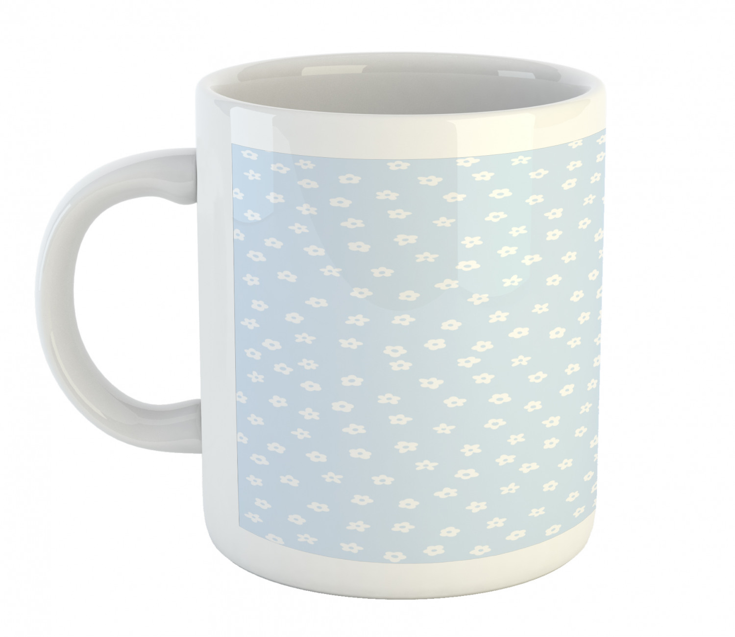 Foliage Floral Ceramic Coffee Mug Cup for Water Tea Drinks, 11 oz - Picture 163 of 236