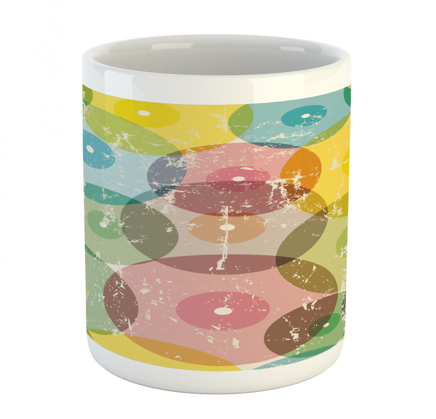 Ambesonne Vintage Home Ceramic Coffee Mug Cup for Water Tea Drinks, 11 oz - Picture 173 of 244