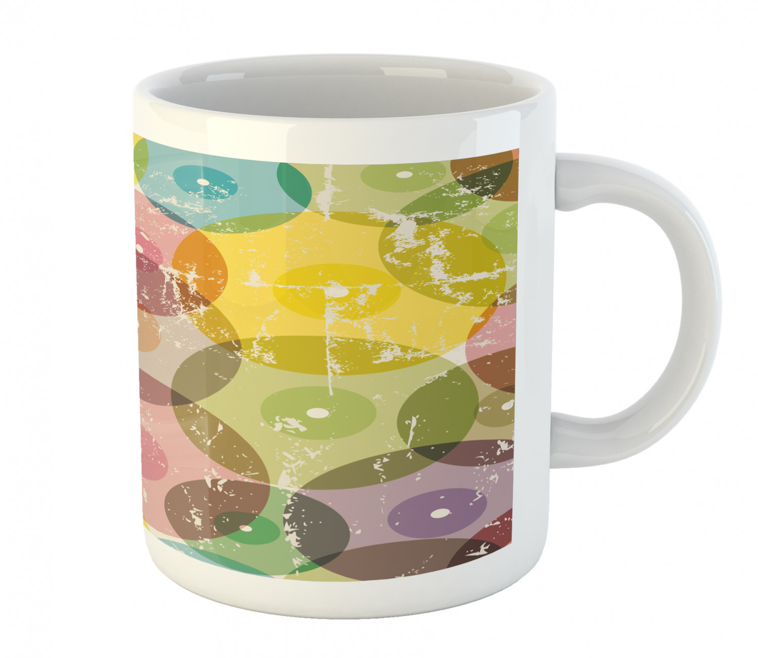 Ambesonne Vintage Home Ceramic Coffee Mug Cup for Water Tea Drinks, 11 oz - Picture 174 of 244
