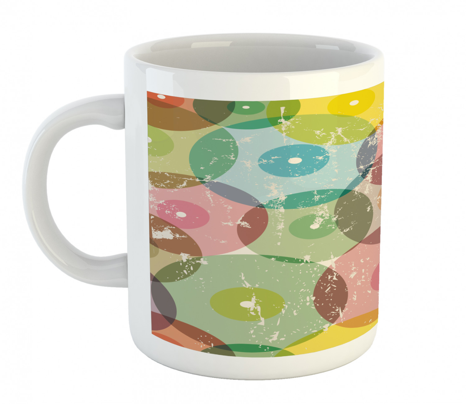 Ambesonne Vintage Home Ceramic Coffee Mug Cup for Water Tea Drinks, 11 oz - Picture 175 of 244
