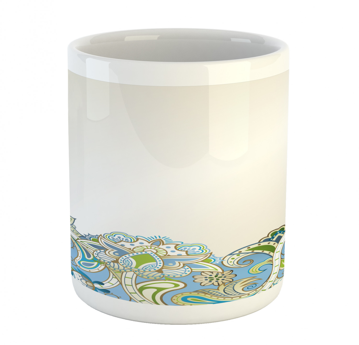 Foliage Floral Ceramic Coffee Mug Cup for Water Tea Drinks, 11 oz - Picture 9 of 236