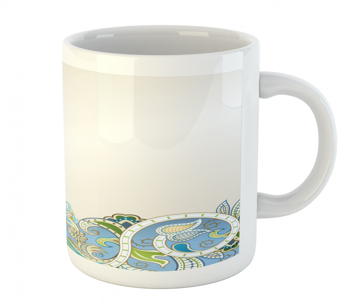 Foliage Floral Ceramic Coffee Mug Cup for Water Tea Drinks, 11 oz - Picture 10 of 236
