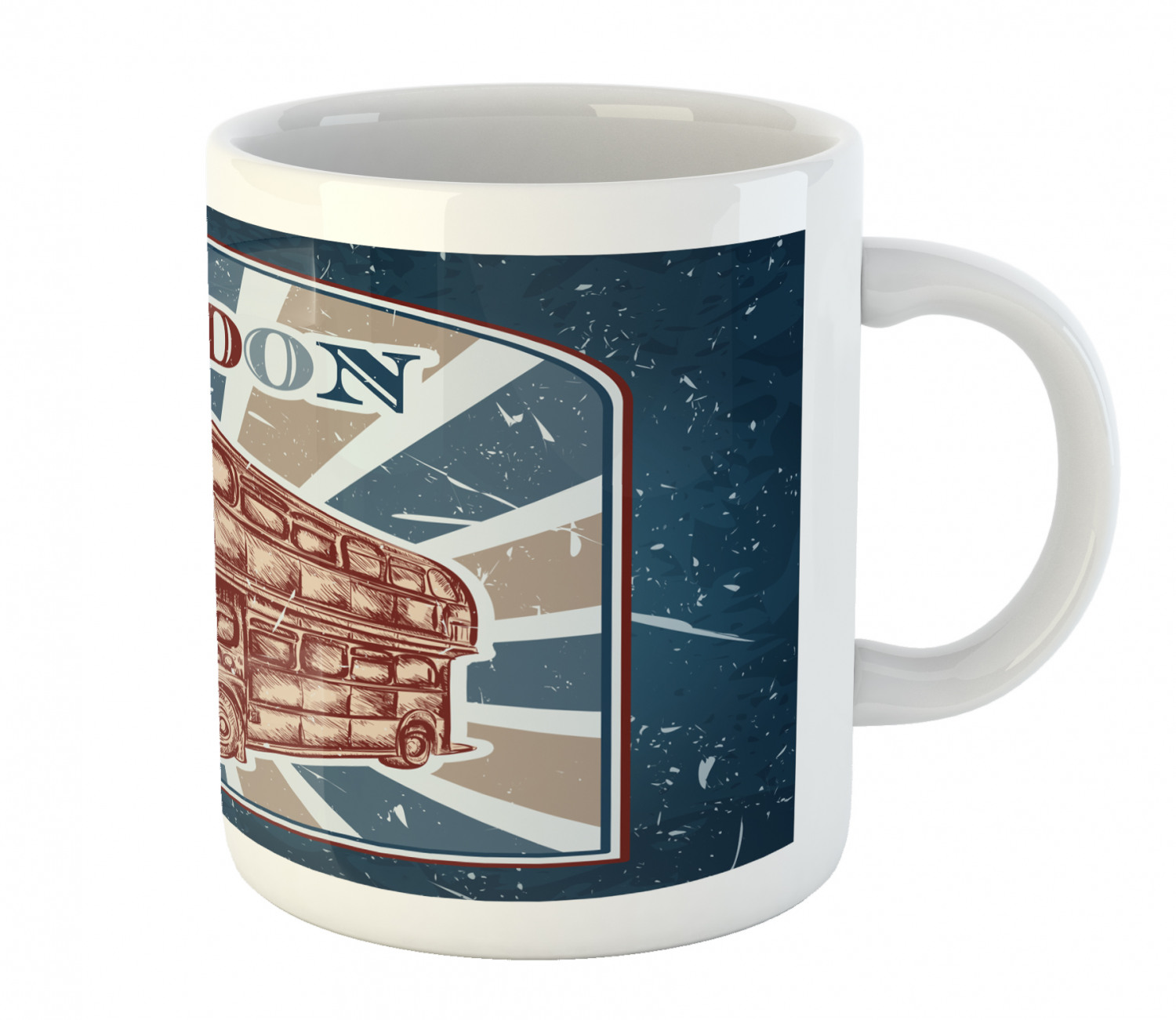 Ambesonne Vintage Home Ceramic Coffee Mug Cup for Water Tea Drinks, 11 oz - Picture 78 of 244