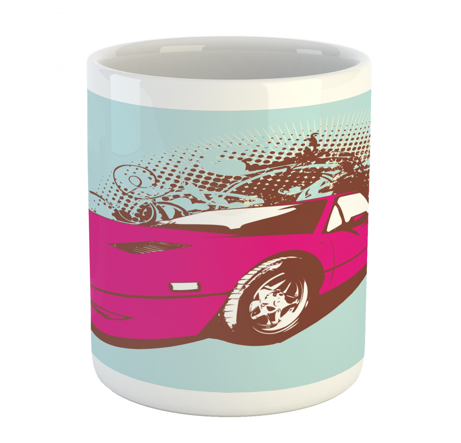 Ambesonne Vintage Home Ceramic Coffee Mug Cup for Water Tea Drinks, 11 oz - Picture 149 of 244