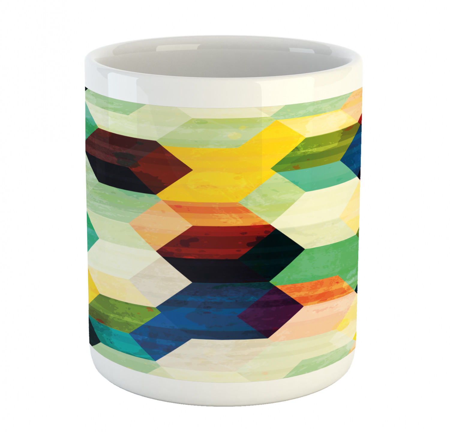 Ambesonne Vintage Home Ceramic Coffee Mug Cup for Water Tea Drinks, 11 oz - Picture 197 of 244