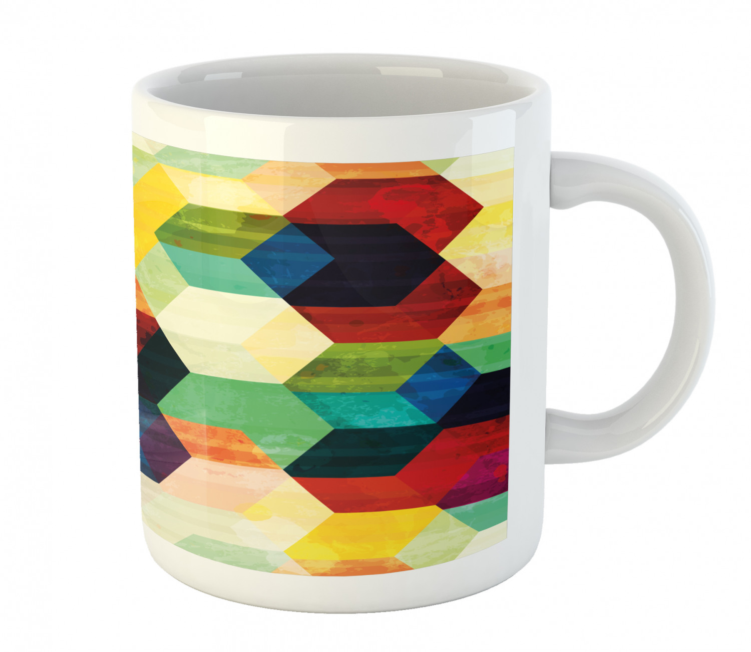 Ambesonne Vintage Home Ceramic Coffee Mug Cup for Water Tea Drinks, 11 oz - Picture 198 of 244