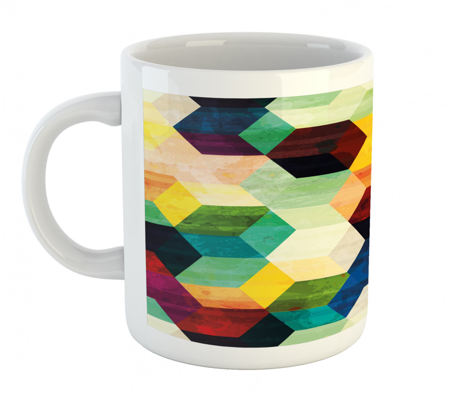 Ambesonne Vintage Home Ceramic Coffee Mug Cup for Water Tea Drinks, 11 oz - Picture 199 of 244