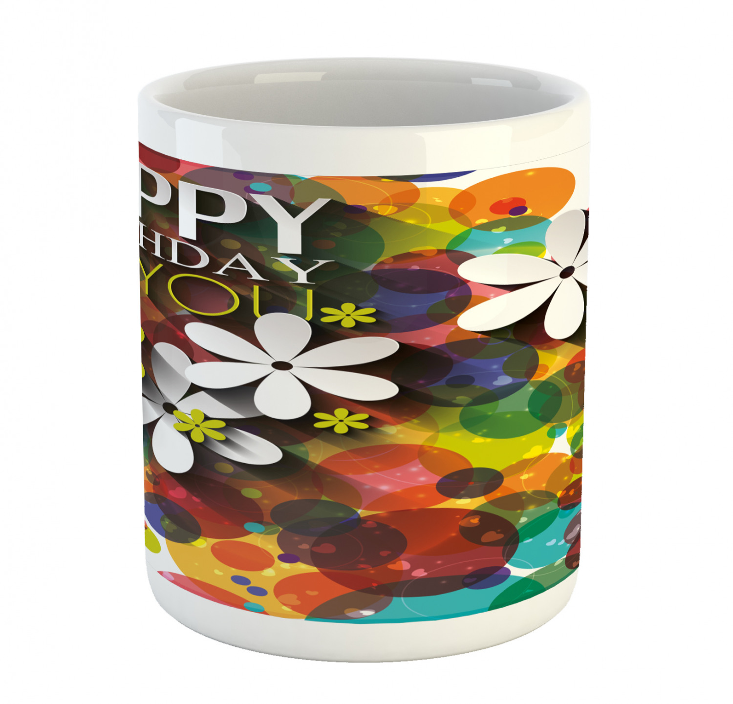 Ambesonne Flower Nature Ceramic Coffee Mug Cup for Water Tea Drinks, 11 oz - Picture 61 of 244