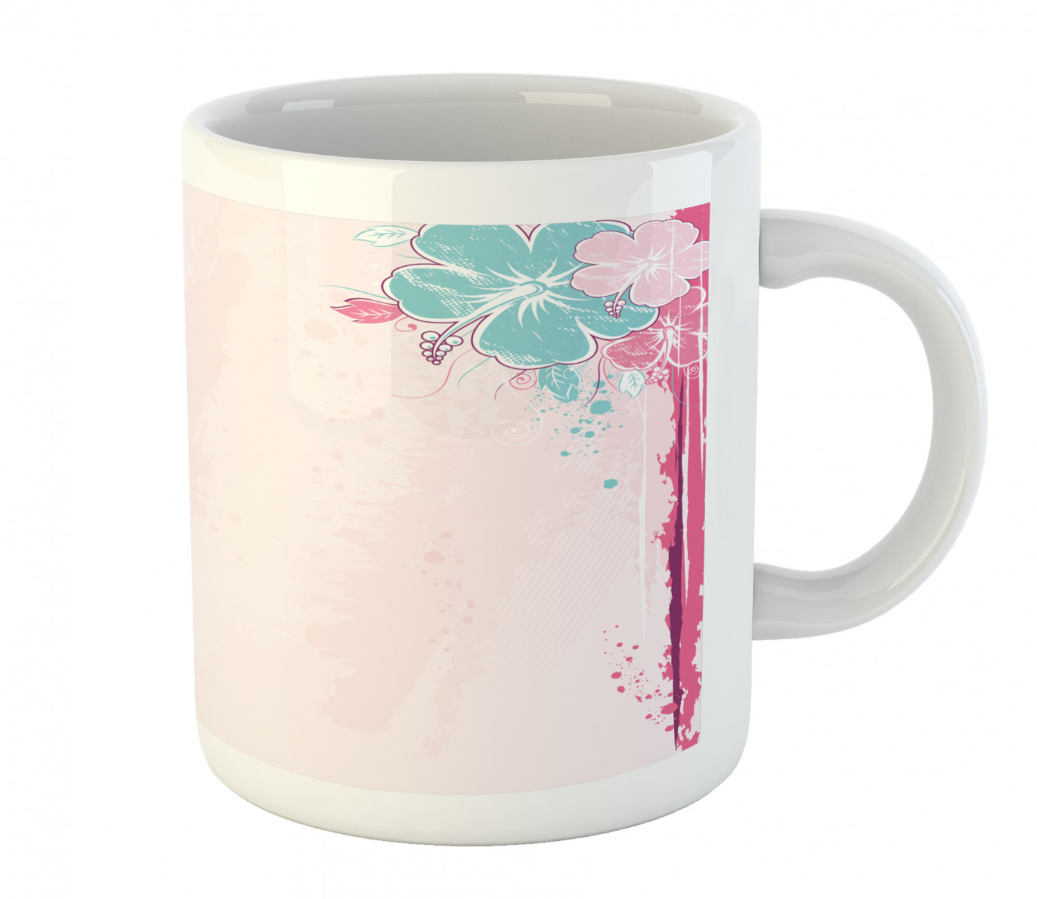 Ambesonne Flower Nature Ceramic Coffee Mug Cup for Water Tea Drinks, 11 oz - Picture 30 of 244