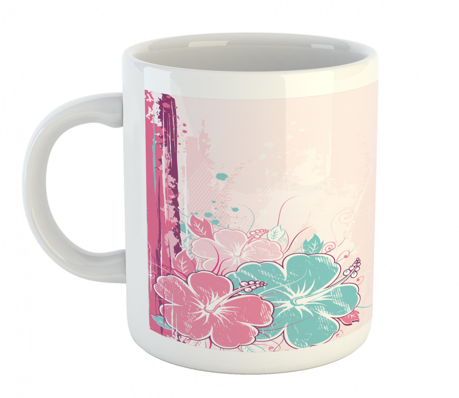 Ambesonne Flower Nature Ceramic Coffee Mug Cup for Water Tea Drinks, 11 oz - Picture 31 of 244