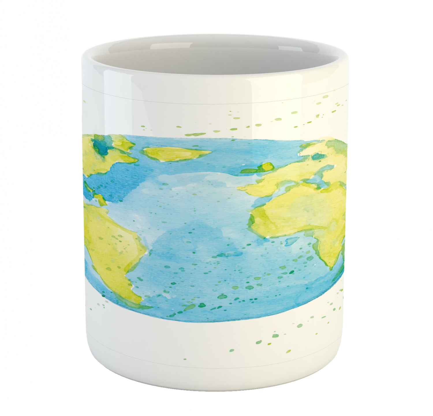 Ceramic Unique Jug 11 oz Durable Cup for Cold and Hot Drinks Ambesonne - 第 225/244 張圖片
