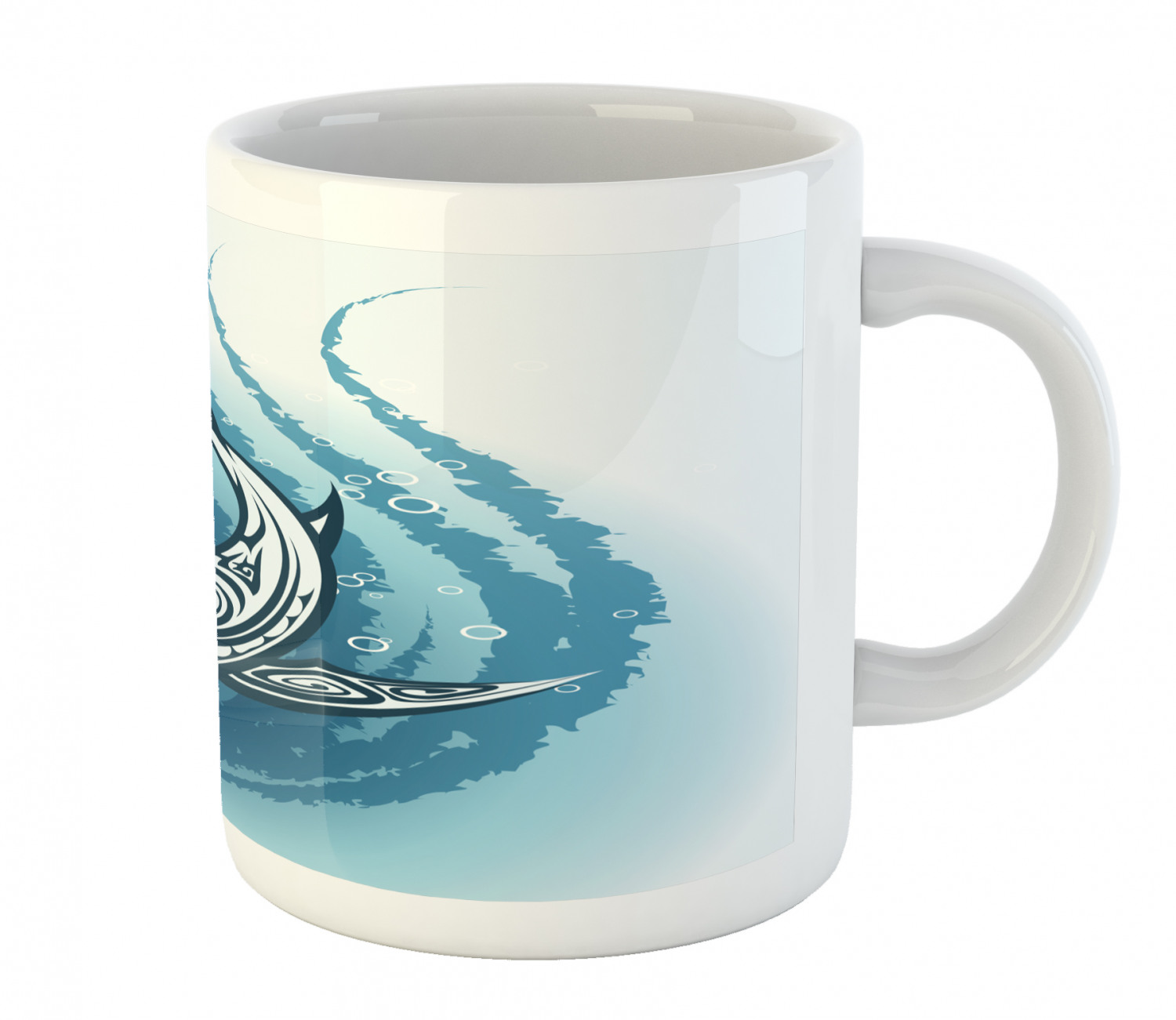 Ceramic Unique Jug 11 oz Durable Cup for Cold and Hot Drinks Ambesonne - 第 90/244 張圖片