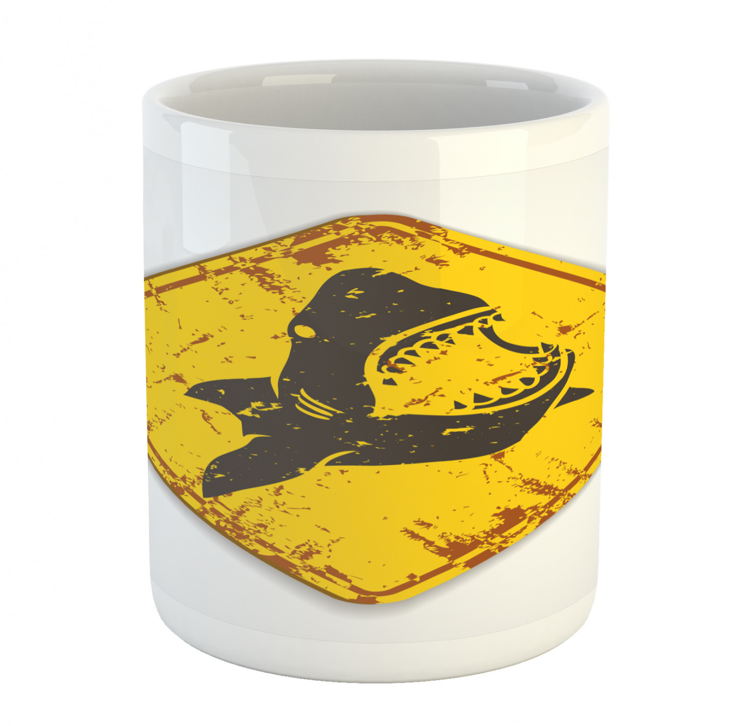 Ceramic Unique Jug 11 oz Durable Cup for Cold and Hot Drinks Ambesonne - 第 33/244 張圖片