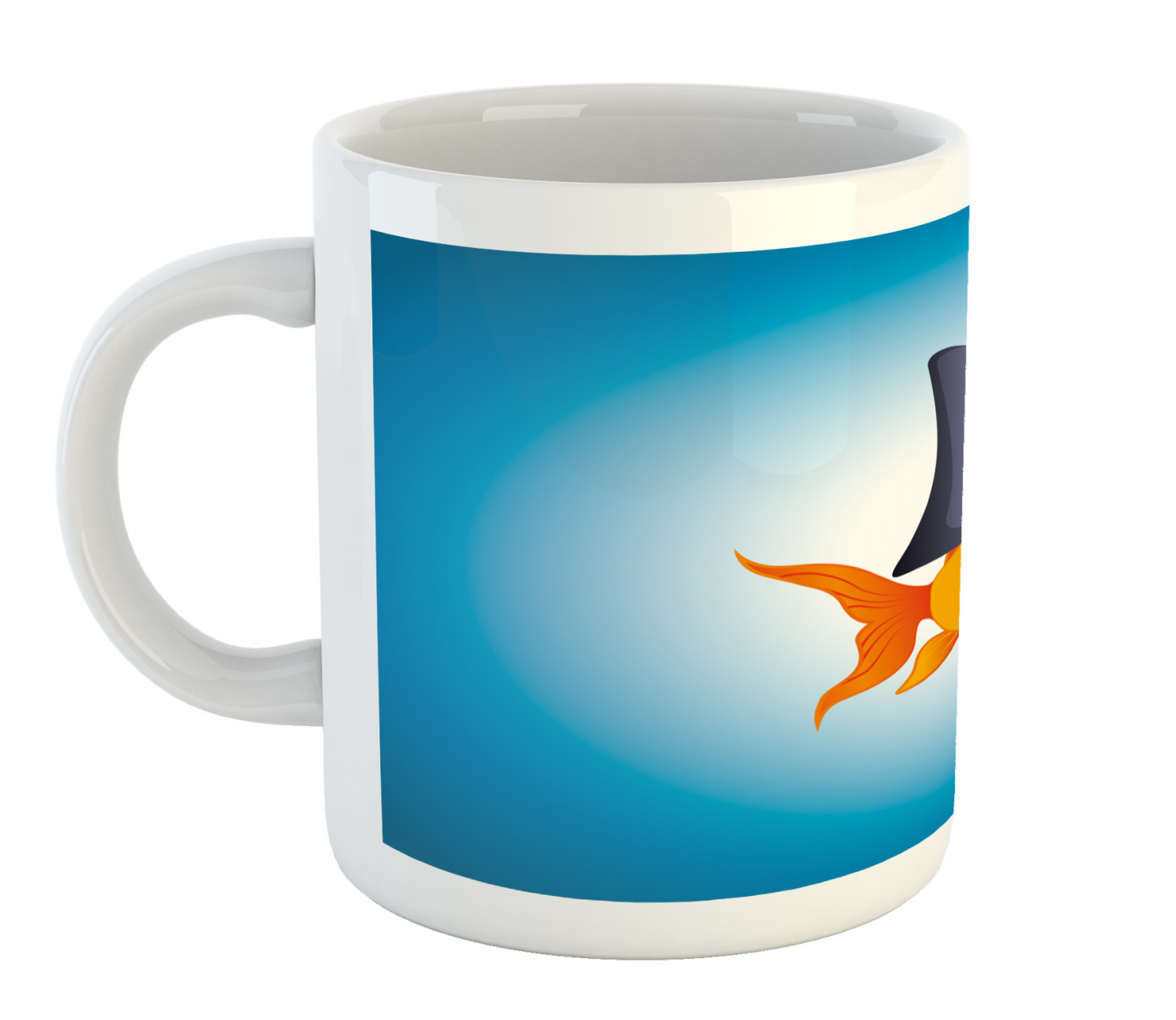 Ceramic Unique Jug 11 oz Durable Cup for Cold and Hot Drinks Ambesonne - 第 119/244 張圖片