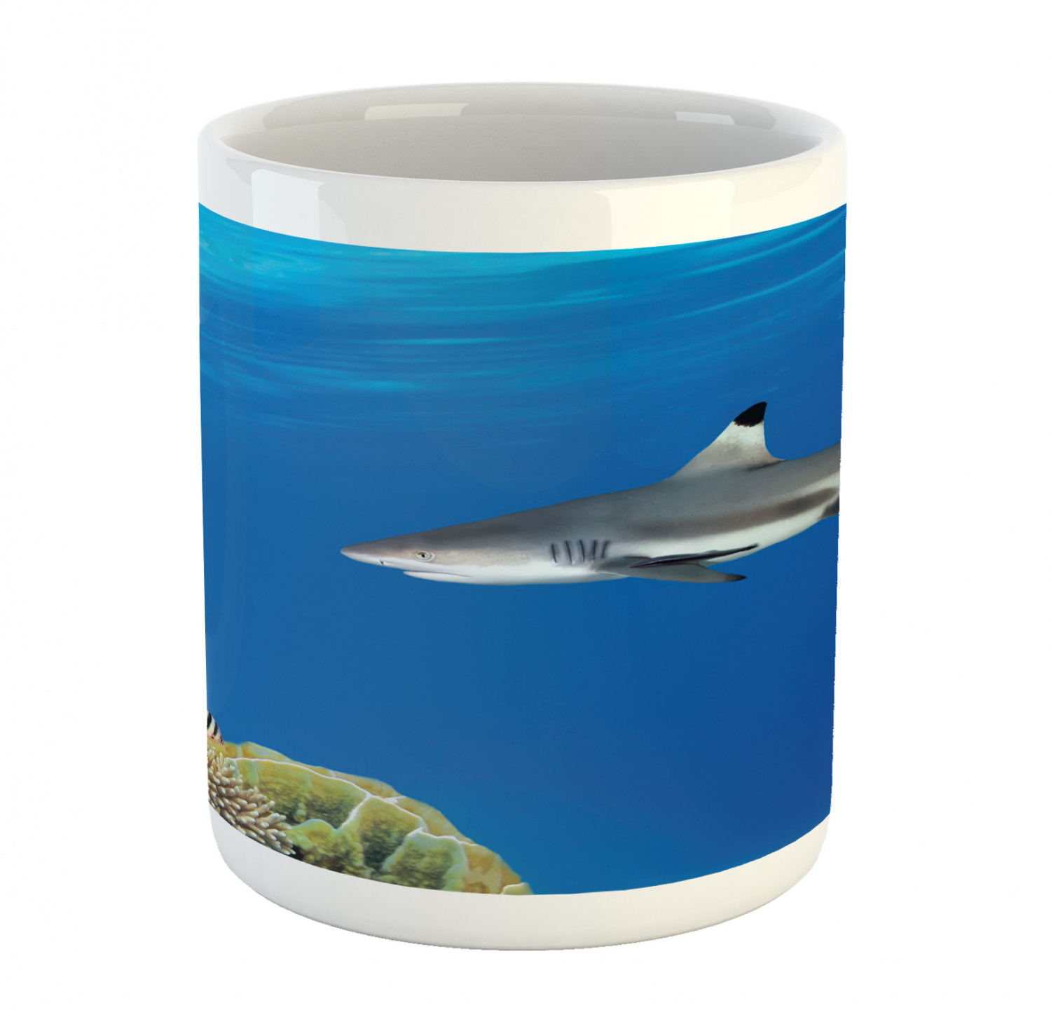 Ceramic Unique Jug 11 oz Durable Cup for Cold and Hot Drinks Ambesonne - 第 193/244 張圖片