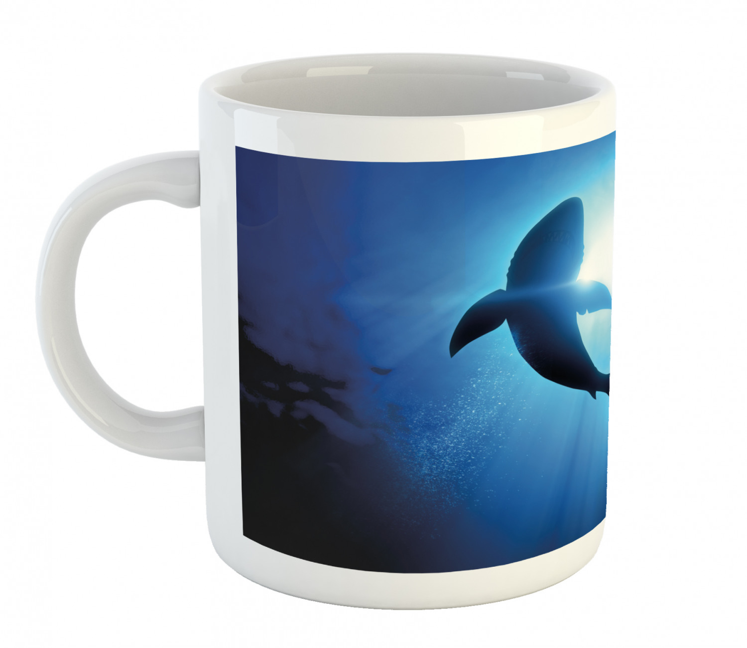 Ceramic Unique Jug 11 oz Durable Cup for Cold and Hot Drinks Ambesonne - 第 67/244 張圖片