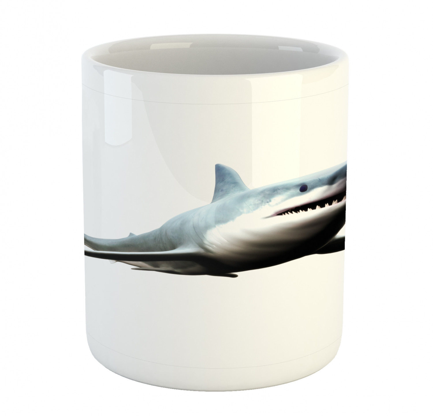 Ceramic Unique Jug 11 oz Durable Cup for Cold and Hot Drinks Ambesonne - 第 237/244 張圖片