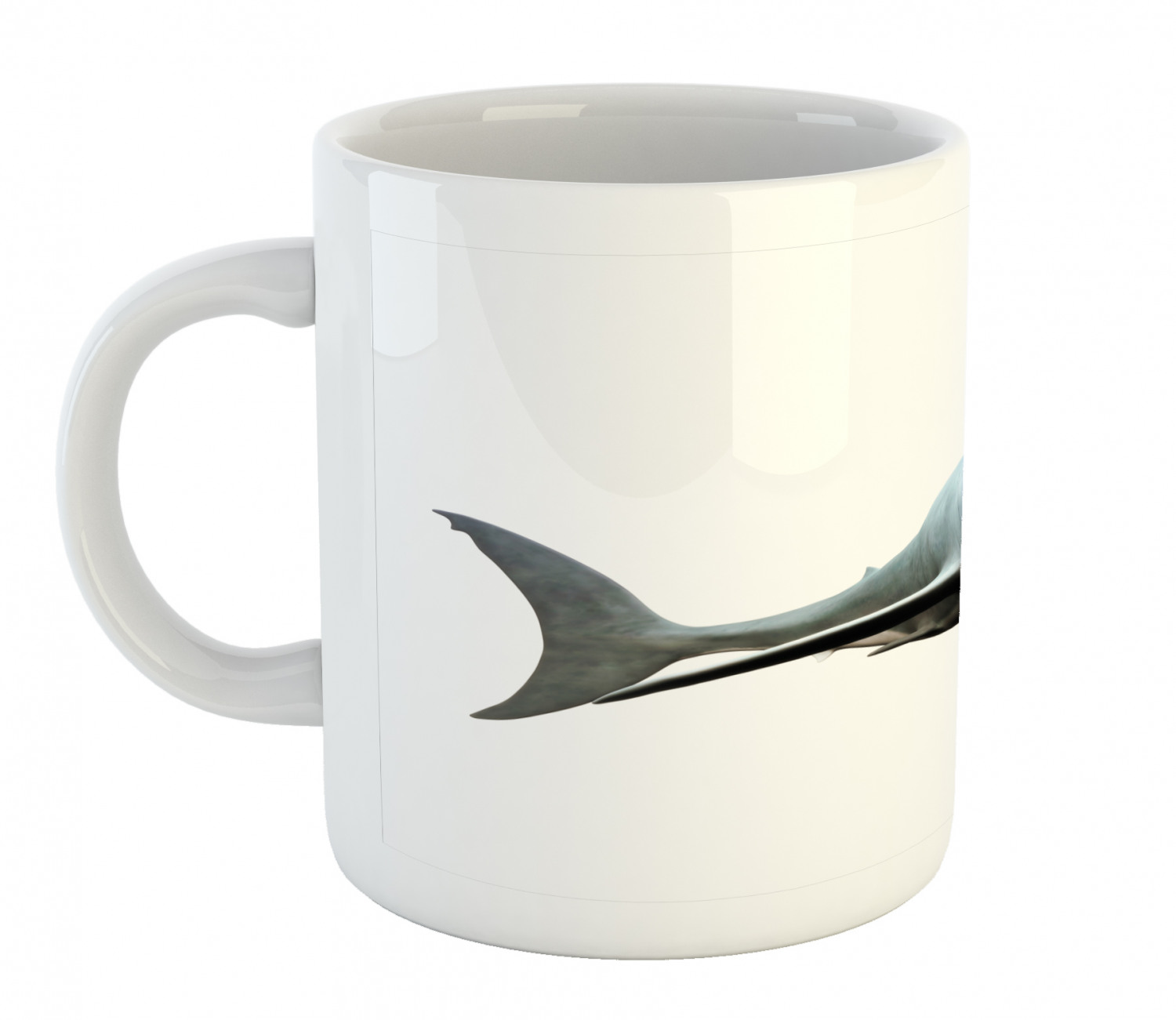 Ceramic Unique Jug 11 oz Durable Cup for Cold and Hot Drinks Ambesonne - 第 239/244 張圖片
