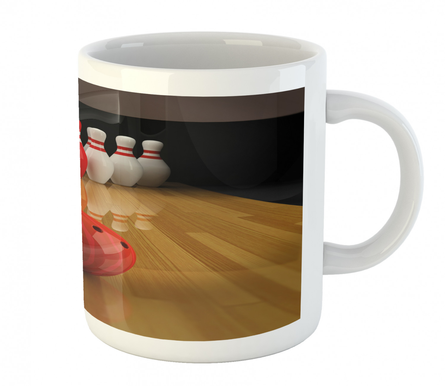 Ceramic Unique Jug 11 oz Durable Cup for Cold and Hot Drinks Ambesonne - 第 162/244 張圖片