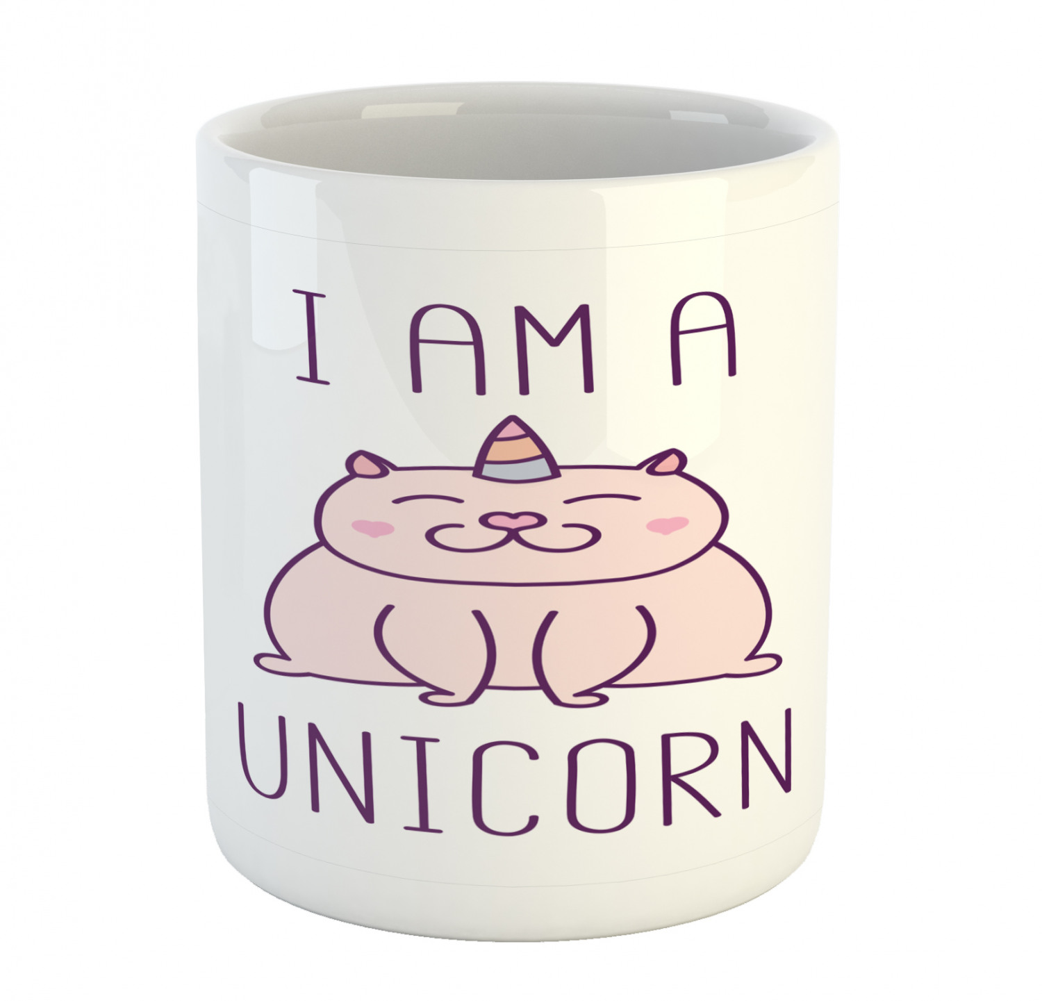 Ambesonne Cat Funny Ceramic Coffee Mug Cup for Water Tea Drinks, 11 oz - Picture 141 of 244