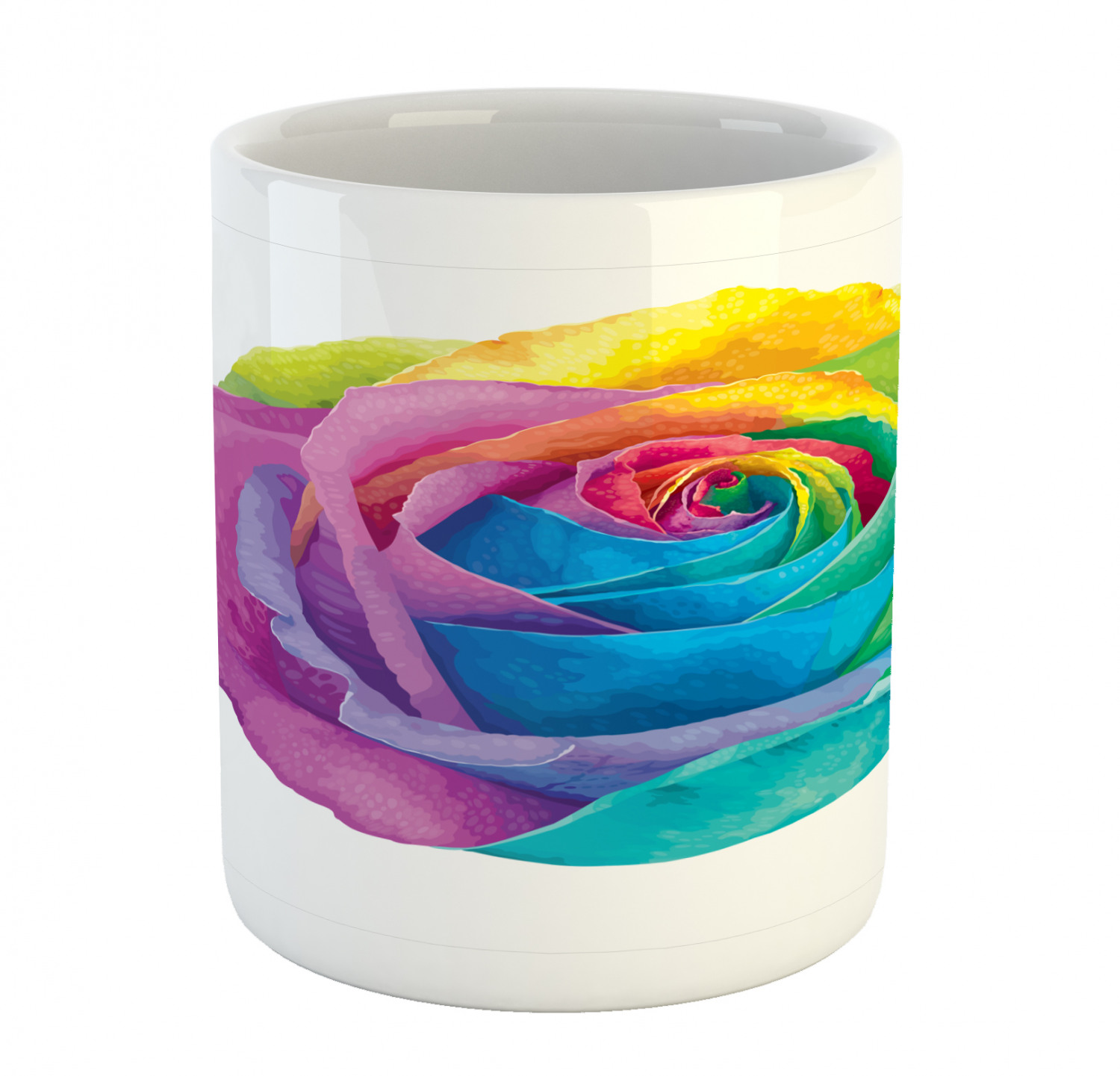 Ambesonne Vintage Arrangement Ceramic Coffee Mug Cup for Water Tea Drinks, 11 oz - Picture 173 of 240