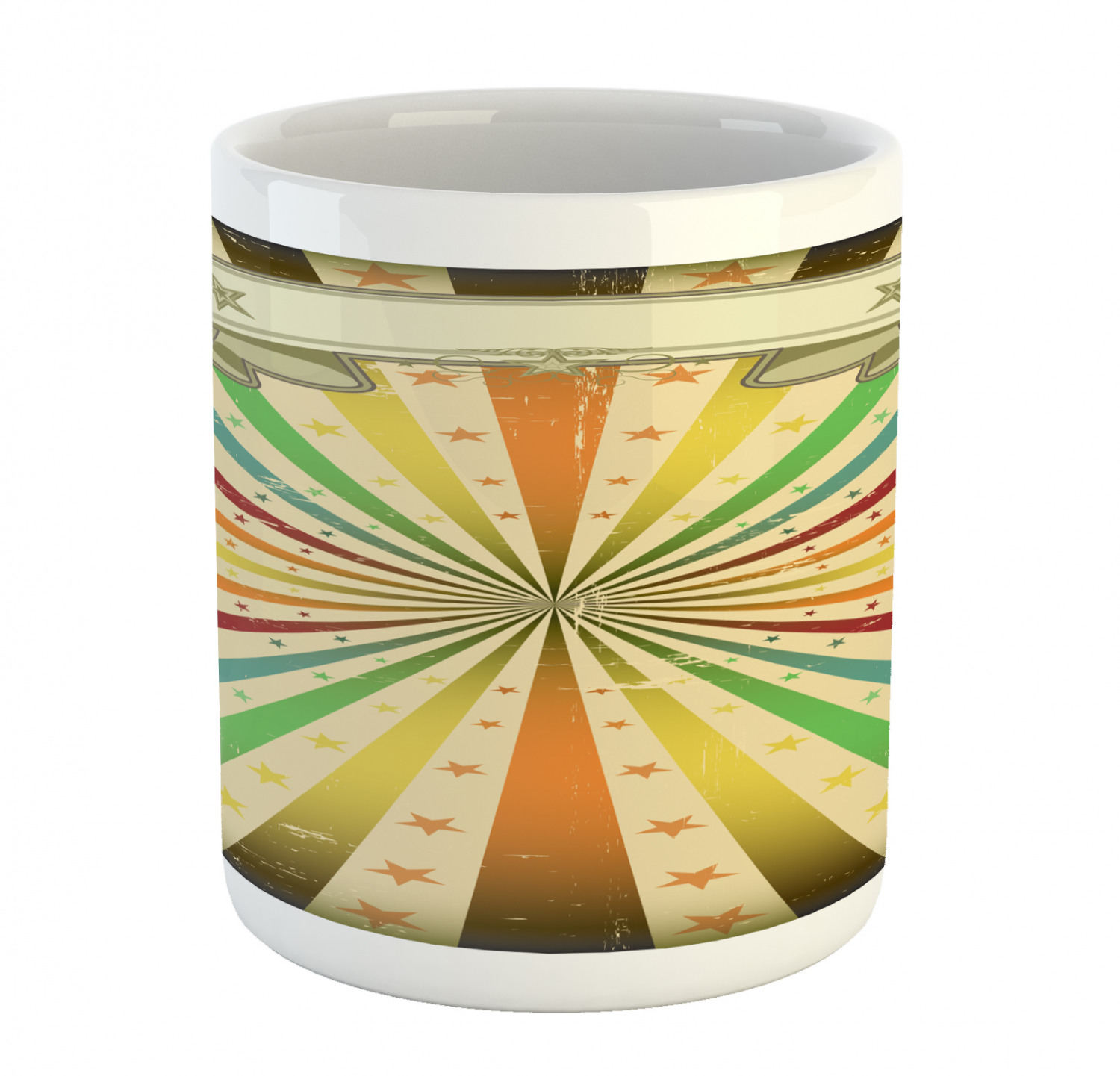 Ambesonne Vintage Arrangement Ceramic Coffee Mug Cup for Water Tea Drinks, 11 oz - Picture 21 of 240