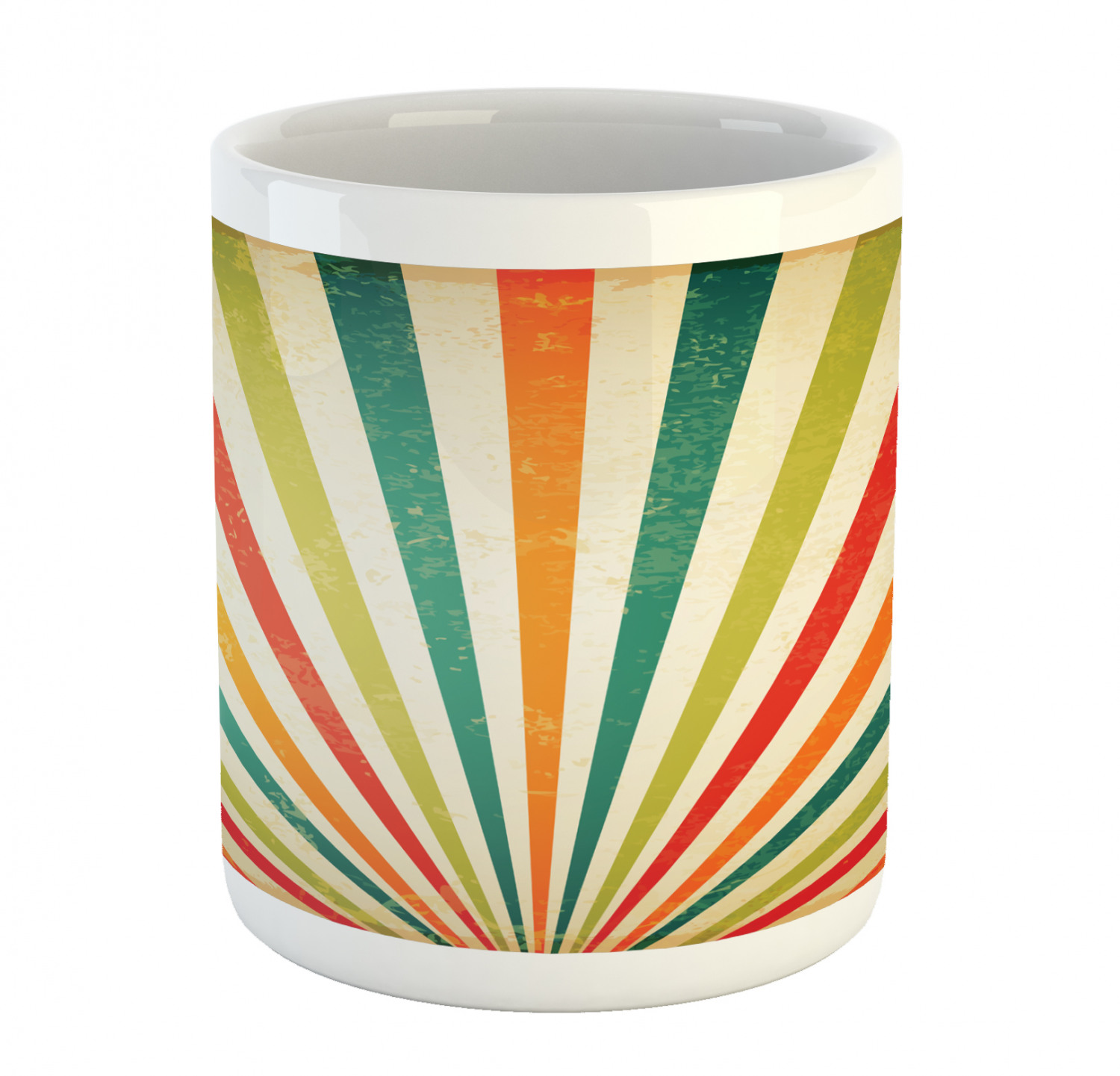Ambesonne Vintage Arrangement Ceramic Coffee Mug Cup for Water Tea Drinks, 11 oz - Picture 157 of 240