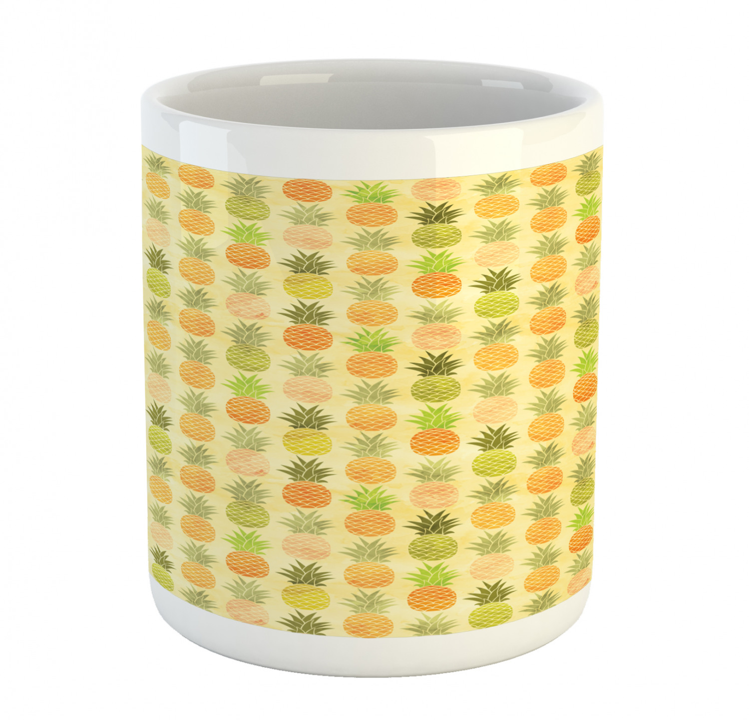 Ambesonne Vintage Arrangement Ceramic Coffee Mug Cup for Water Tea Drinks, 11 oz - Picture 221 of 240