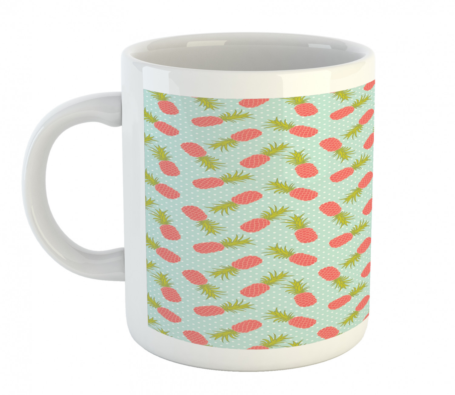 Ambesonne Vintage Arrangement Ceramic Coffee Mug Cup for Water Tea Drinks, 11 oz - Picture 47 of 240