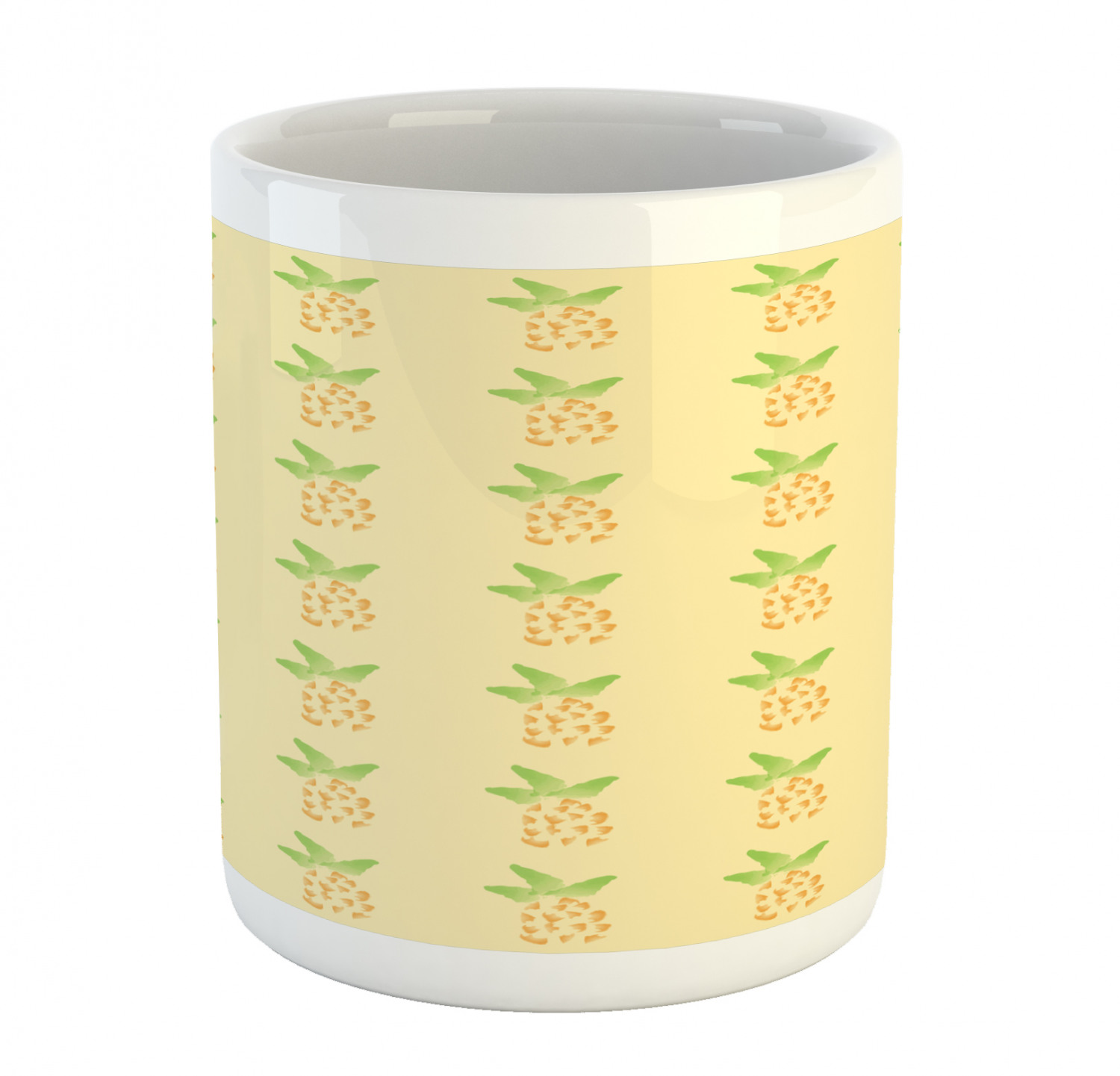 Ambesonne Vintage Arrangement Ceramic Coffee Mug Cup for Water Tea Drinks, 11 oz - Picture 237 of 240