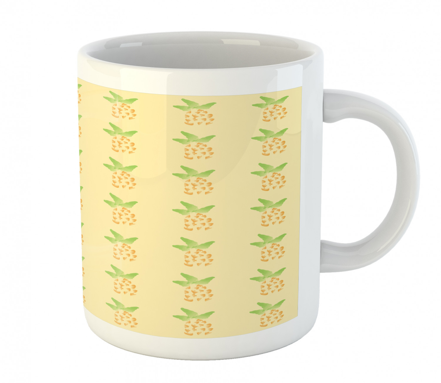 Ambesonne Vintage Arrangement Ceramic Coffee Mug Cup for Water Tea Drinks, 11 oz - Picture 238 of 240