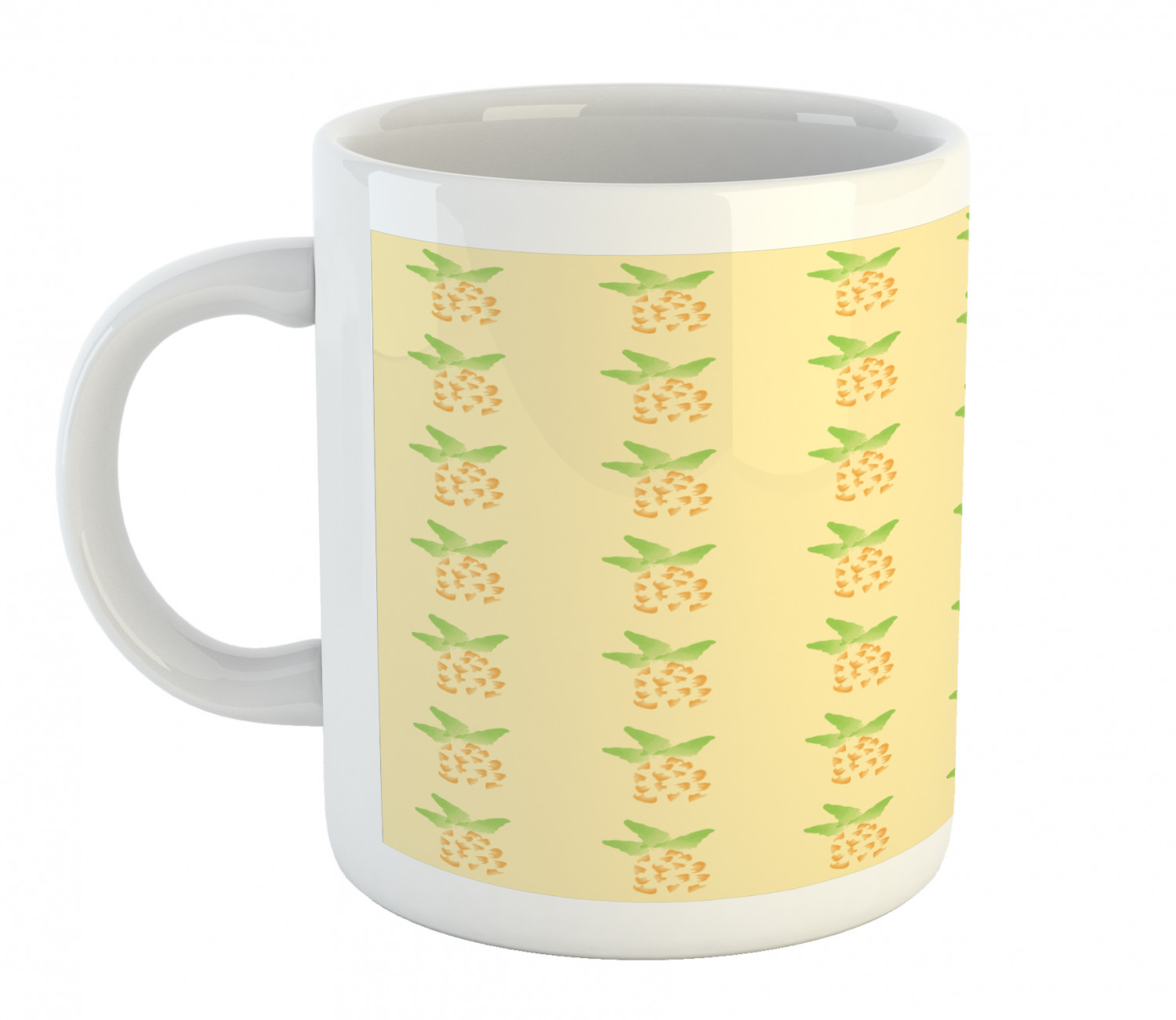Ambesonne Vintage Arrangement Ceramic Coffee Mug Cup for Water Tea Drinks, 11 oz - Picture 239 of 240