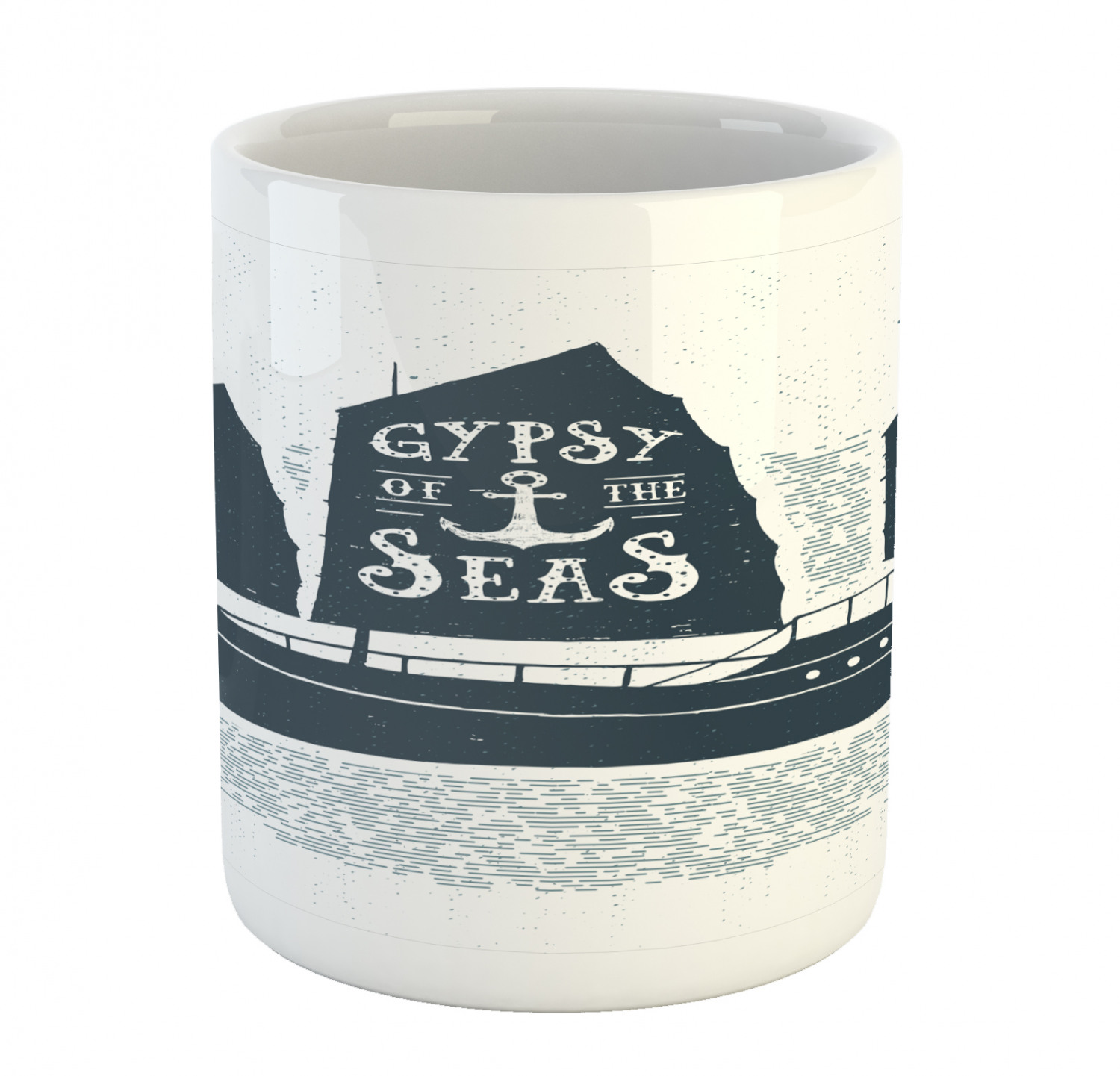 Ambesonne Vintage Arrangement Ceramic Coffee Mug Cup for Water Tea Drinks, 11 oz - Picture 77 of 240