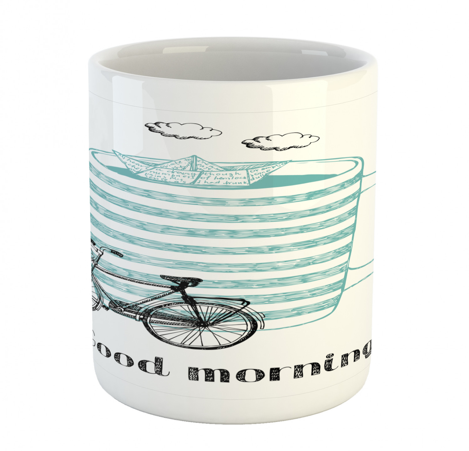 Ambesonne Vintage Arrangement Ceramic Coffee Mug Cup for Water Tea Drinks, 11 oz - Picture 113 of 240