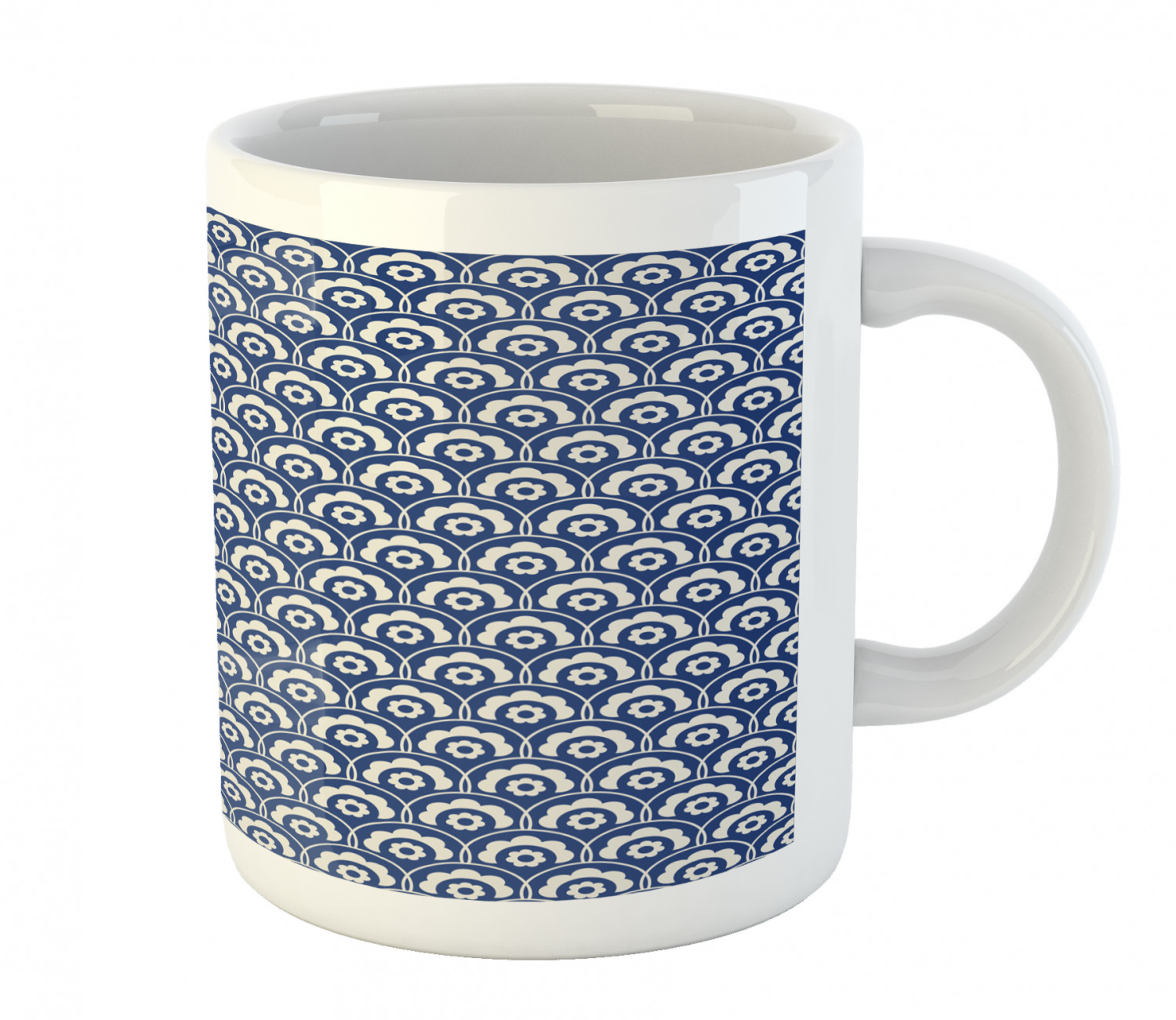 Ambesonne Vintage Arrangement Ceramic Coffee Mug Cup for Water Tea Drinks, 11 oz - Picture 58 of 240