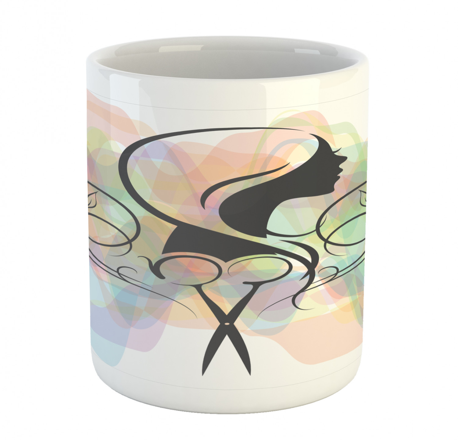 Ambesonne Cofee Mug Ceramic Design Cup for Tea Water Drinks Eleven Ounce