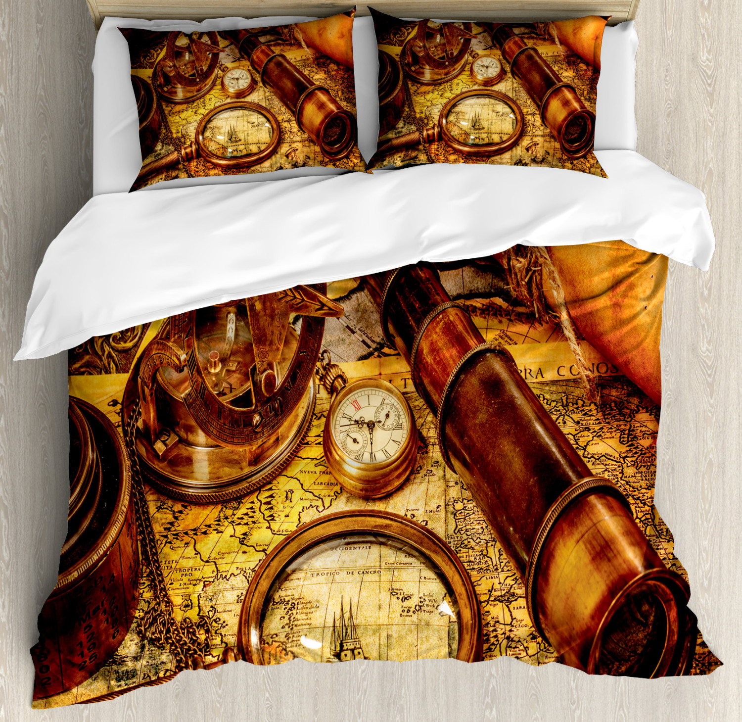 pillow shams brown