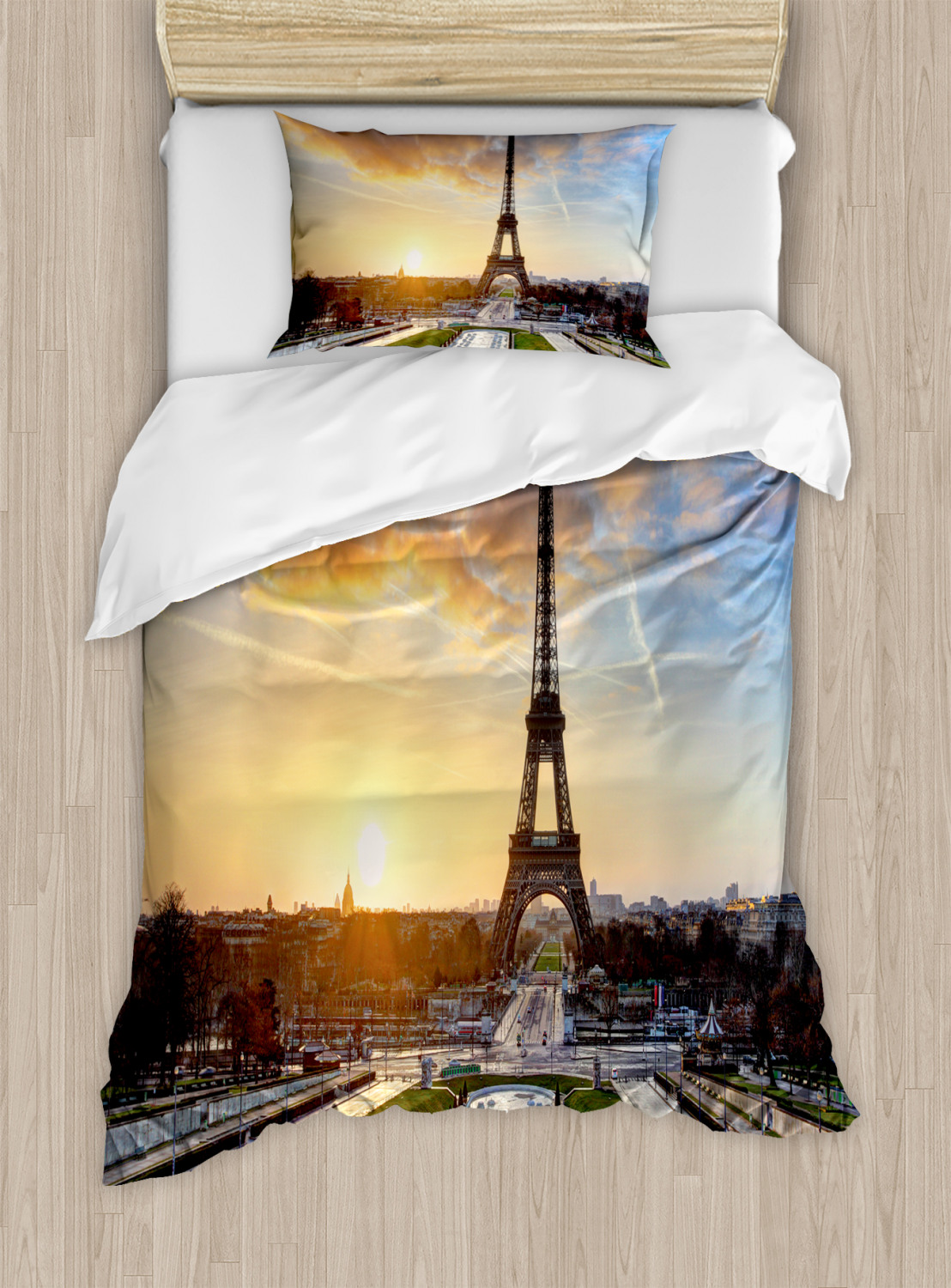 Eiffelturm Bettwäsche Set Aussichtspunkt Paris | eBay
