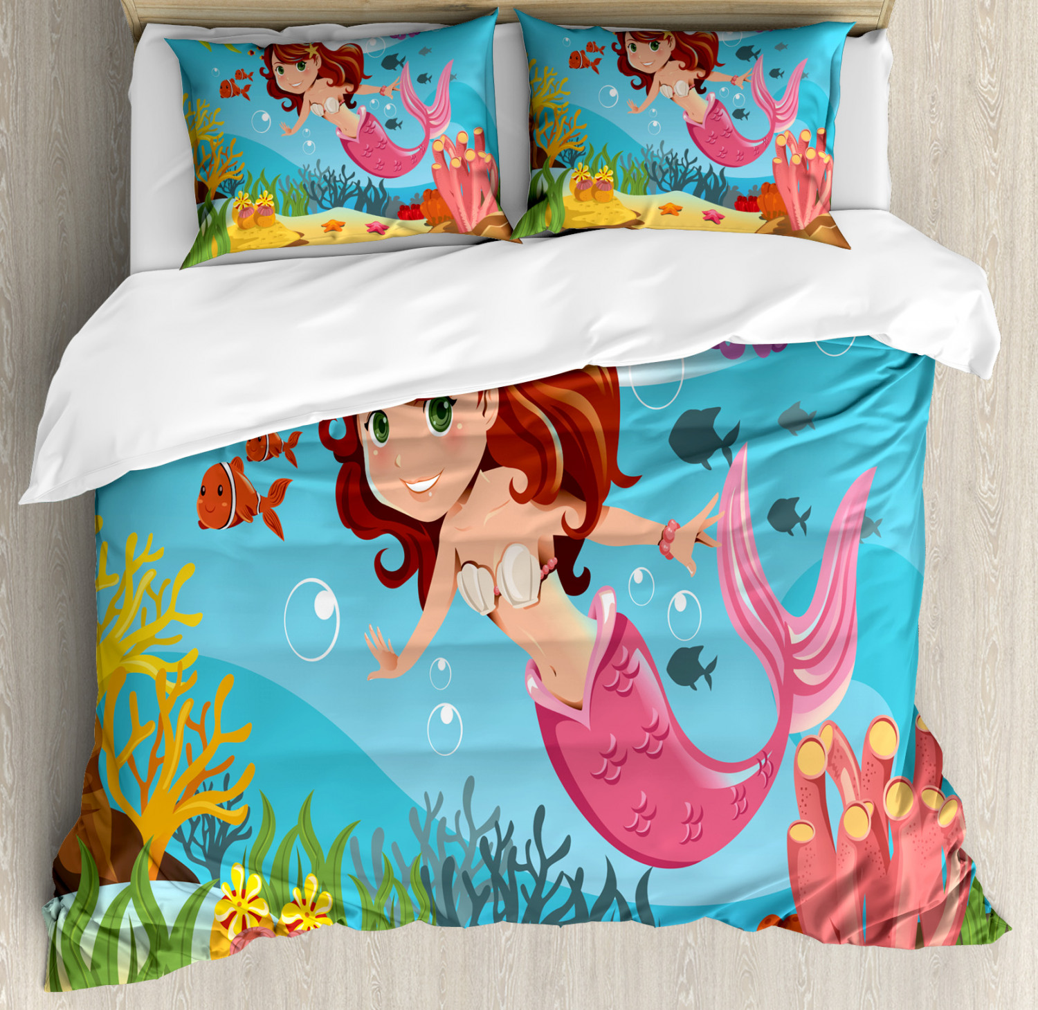 Mermaid clearance bed set