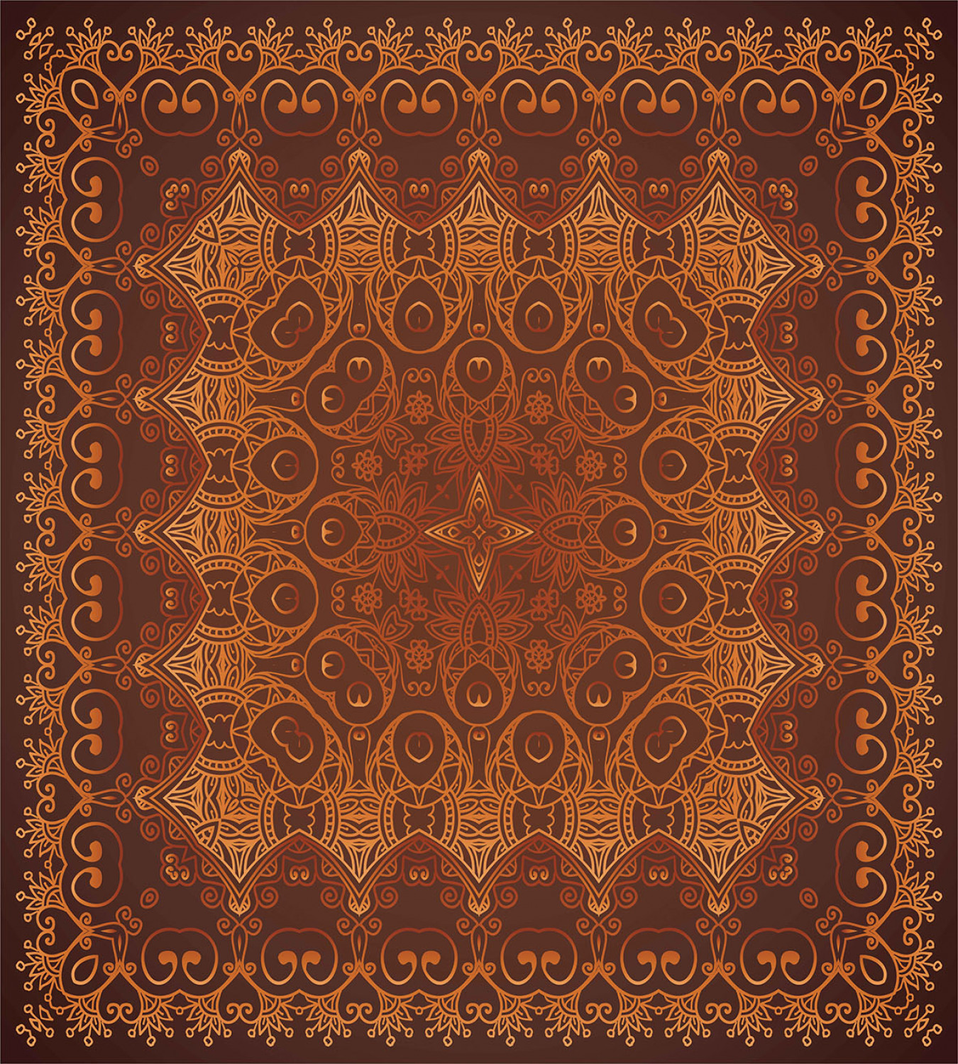 Jahrgang Bettwäsche Set Persische arabische Spitze - Bild 5 von 7