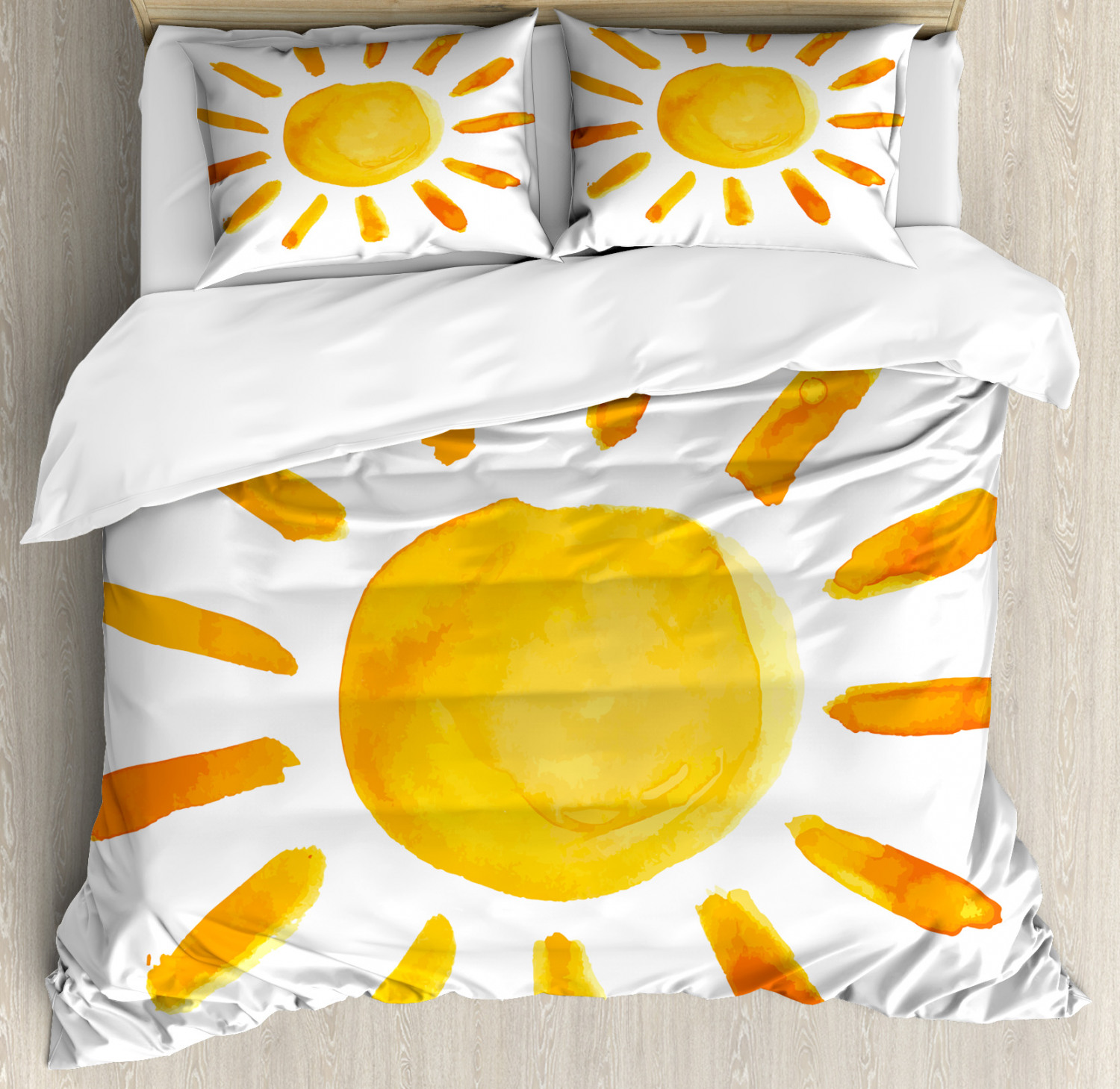 Yellow pillow hot sale shams